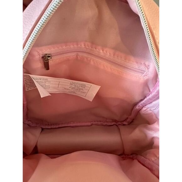 New Miss Gwen OMG Mini Backpack Custom Patches Pink Quilted Bag with Charms - Picture 8 of 11